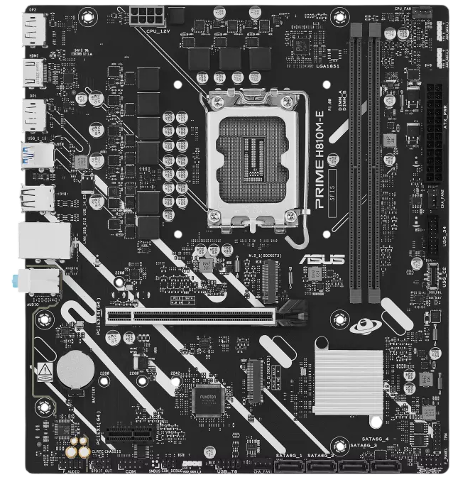 Mother Asus Prime H810M-E LGA 1851 - Imagen 2