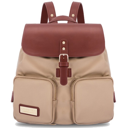 Mochila Gaston Luga Pärlan Marrón/Arena - Imagen 2