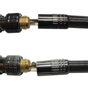 Conector BNC metalico para coaxil