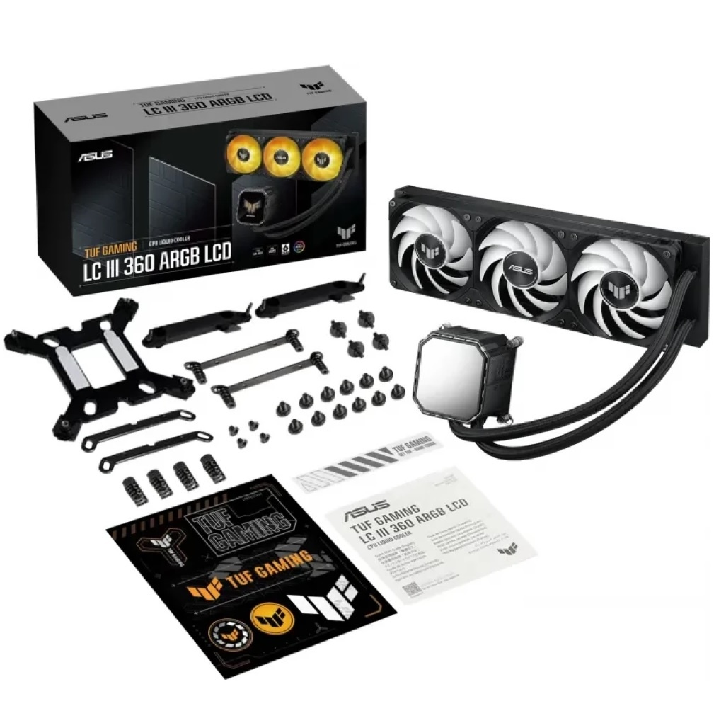 Cooler Líquido Asus TUF Gaming LC III 360 ARGB LCD Negro - Imagen 3
