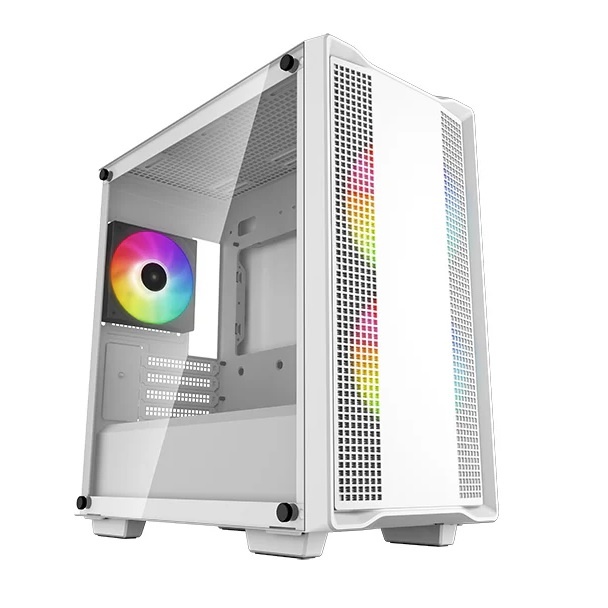 Gabinete DeepCool CC360 ARGB Micro-ATX Blanco - Imagen 3