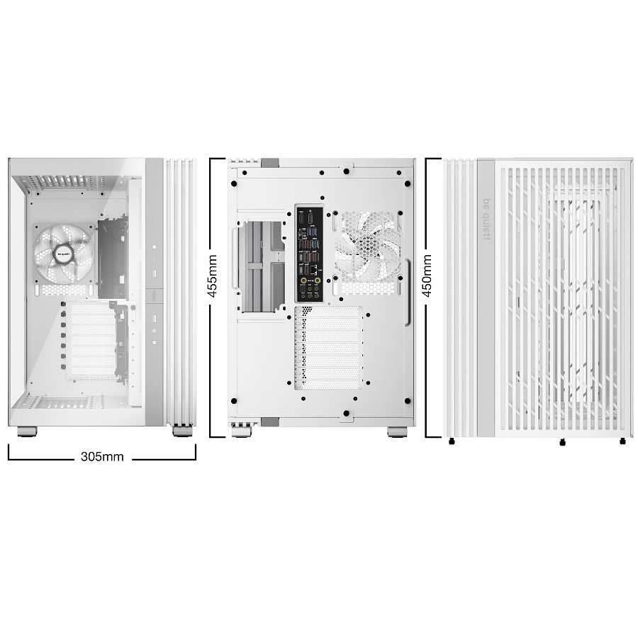 Gabinete be quiet! Light Base 600 LX Blanco - Imagen 2