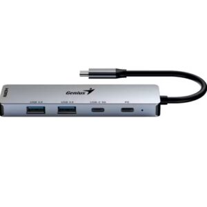 Hub Genius USB-C a USB-A, USB-C y HDMI