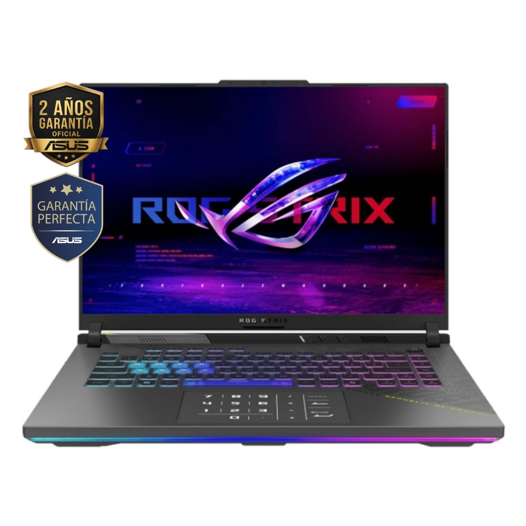 Notebook Gamer Asus ROG Ryzen 9 5.4Ghz, 16GB, 1TB SSD, 16" FHD+ 165Hz, RTX 5070 8GB - Imagen 3