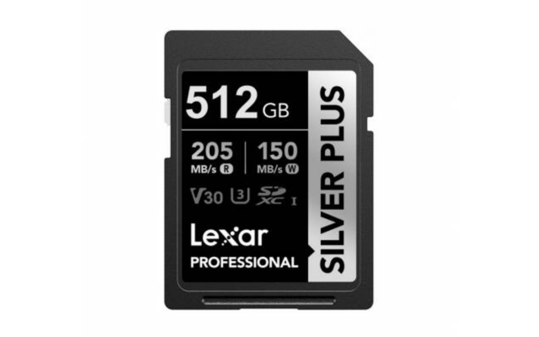 Memoria SDXC Lexar Pro 512GB UHS-I Silver Plus