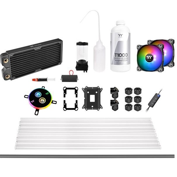Cooler Líquido Thermaltake Pacific C240 DDC Hard Tube Kit - Imagen 5