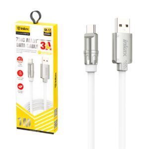 Cable Inkax USB-C 3a 1m silver