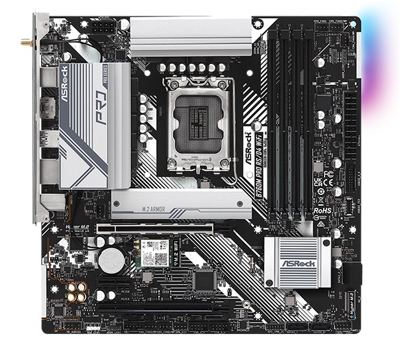 Mother Asrock B760M Pro RS LGA 1700 Wifi 6E - Imagen 2