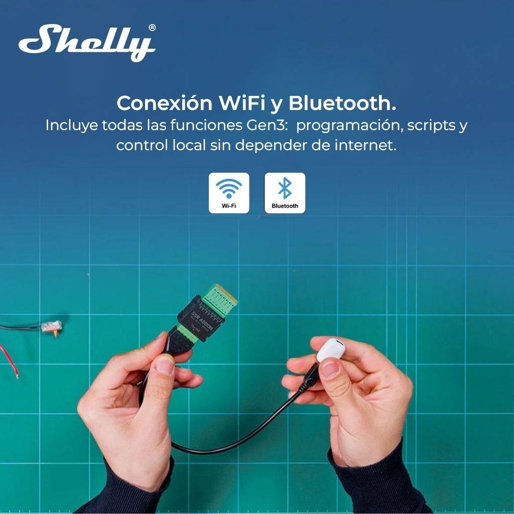 Sensor Smart Shelly de temperatura y humedad Bluetooth - Imagen 3