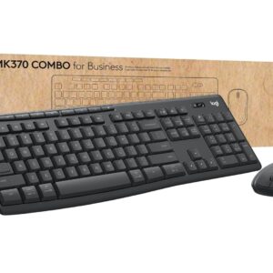 Combo Logitech MK370 teclado y mouse inalámbricos