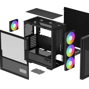 Gabinete Deepcool CH560 Digital Negro