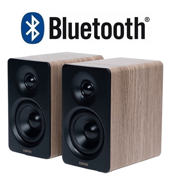 Parlantes Edifier 2.0 M60 66W bluetooth roble - Imagen 2