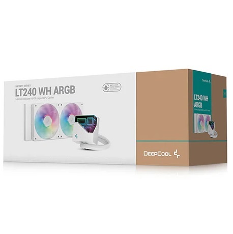 Cooler Líquido DeepCool LT360 ARGB 360mm Blanco - Imagen 2
