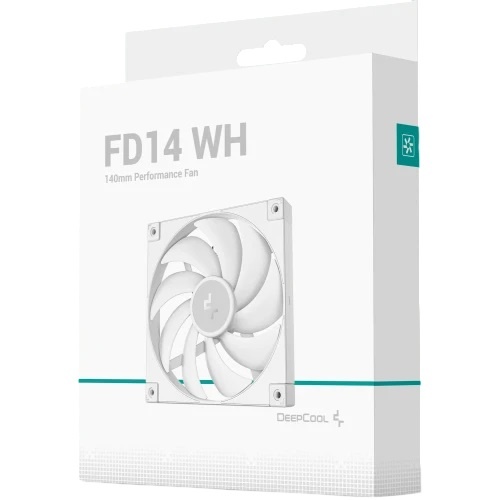 Fan Cooler DeepCool FD14 Blanco 140mm - Imagen 2