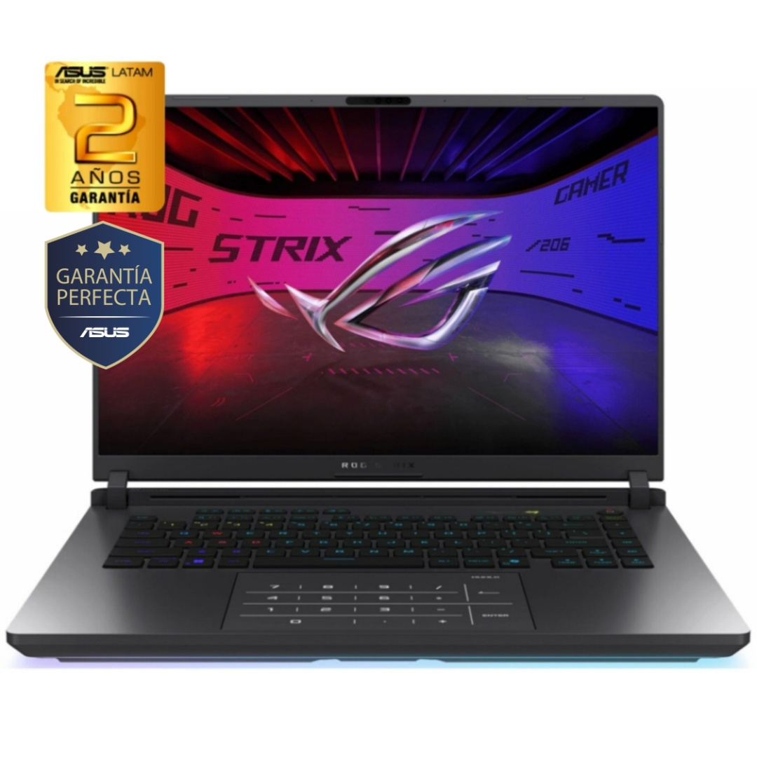 Notebook Gamer Asus ROG Ultra 9 275HX 5.4Ghz, 32GB, 1TB SSD, 16" 2.5K 240Hz, RTX 5070Ti 12GB - Imagen 5