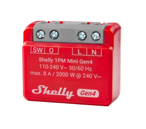 Rele Shelly Mini 1PM GEN4 Wi-fi 6 - Imagen 2
