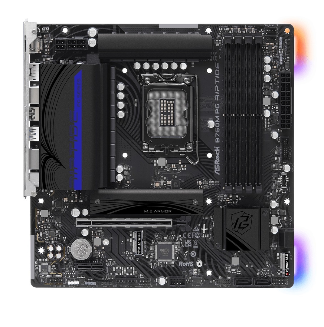 Mother Asrock B760M PG Riptide LGA 1700 WiFi - Imagen 2
