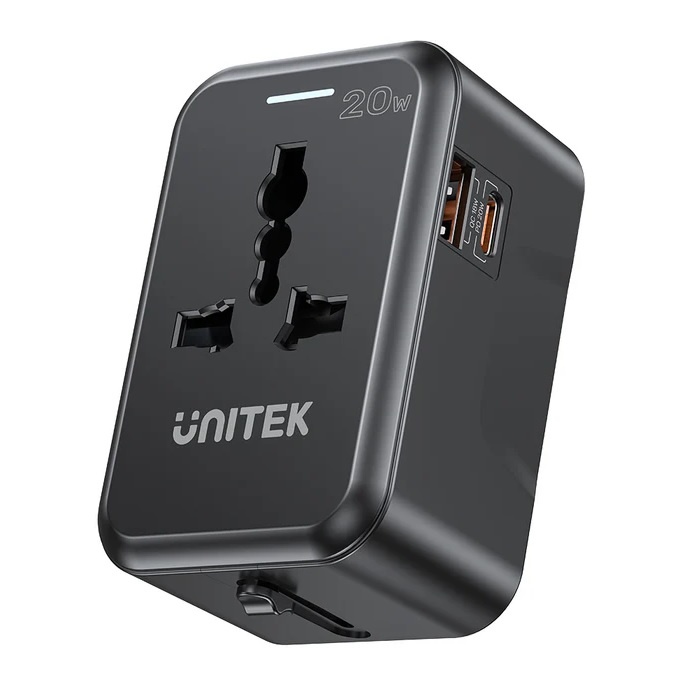 Cargador / Adaptador Universal Unitek 20W - Imagen 2