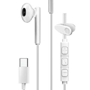 Auriculares Genius HS-M366 USB-C blancos