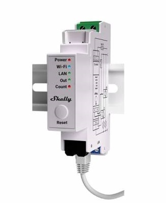 Medidor de Energía Shelly Pro EM-50 PM Monofásico Wi-Fi DIN - Imagen 2