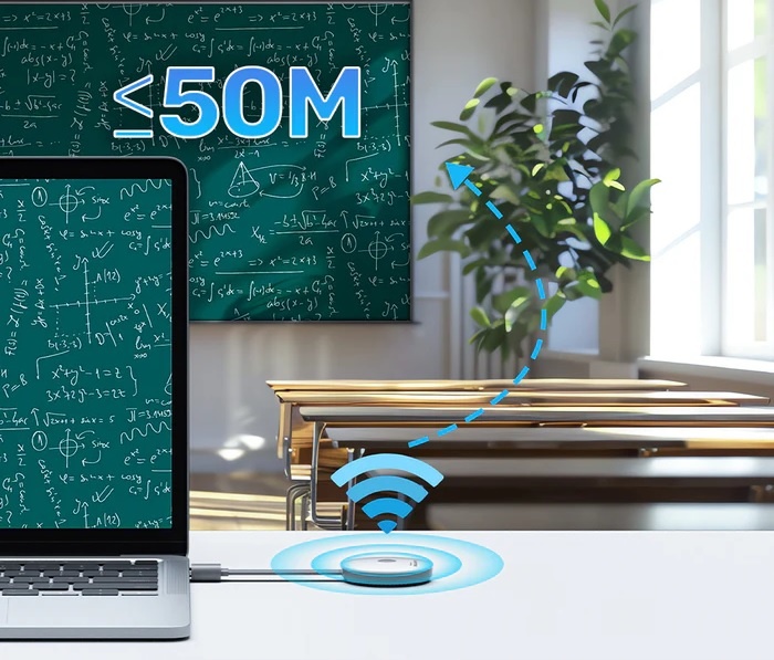 Transmisor y receptor Unitek HDMI inalámbrico - Imagen 3