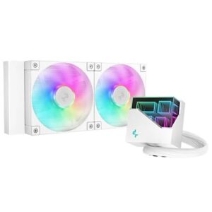 Cooler Líquido DeepCool LT360 ARGB 360mm Blanco