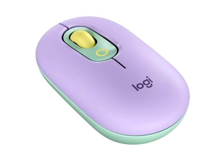 Mouse Logitech POP inalámbrico bluetooth lila - Imagen 3