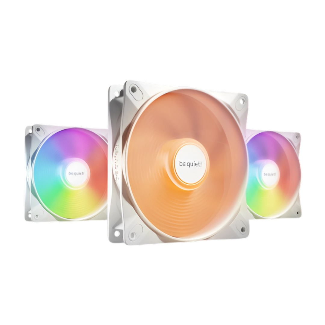 Fan be quiet! Light Wings LX 120mm PWM HS x 3 blanco - Imagen 2