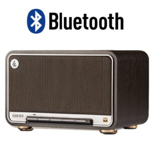 Parlante Portátil Edffier D32 Retro Madera bluetooth
