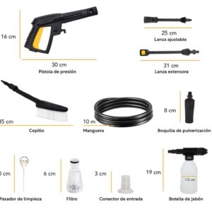 Hidrolavadora Kingsman Port 1800w