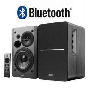 Parlantes 2.0 Edifier R1280DBs 42W Bluetooth Negros