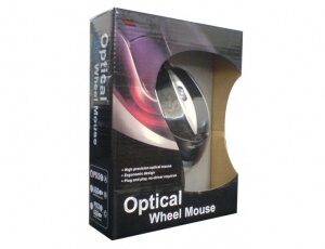 Mouse optico Xtreme negro plata USB