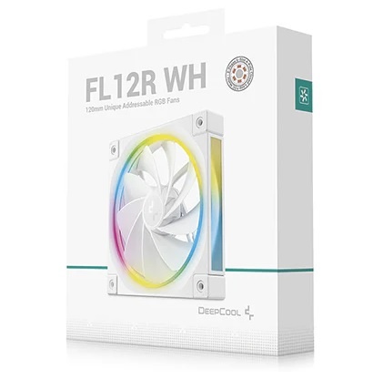 Fan Cooler DeepCool FL12R 120mm ARGB Blanco - Imagen 2