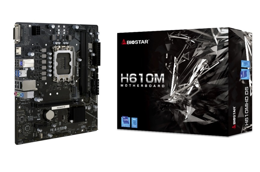 Mother Biostar H610MHD D5 LGA 1700 - Imagen 2