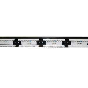 Patchera 24 puertos cat 5e para rack
