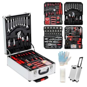 Caja de herramientas con 499 piezas
