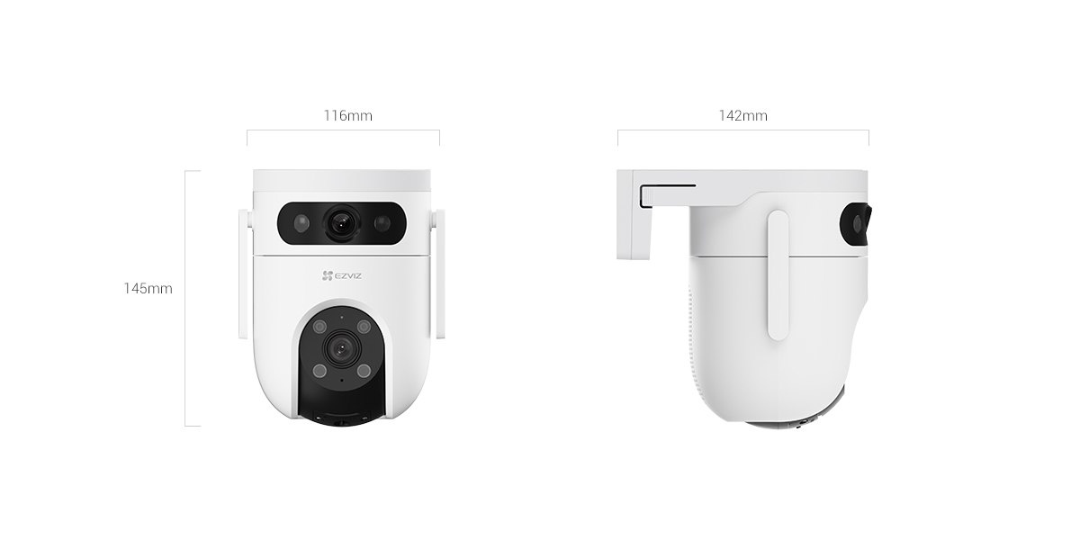 Camara Wifi Ezviz H9c Dual (3+3MP) 2K - Imagen 2