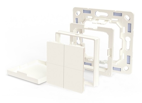 Control Smart Shelly BLU Wall Switch 4 Bluetooth - Imagen 3