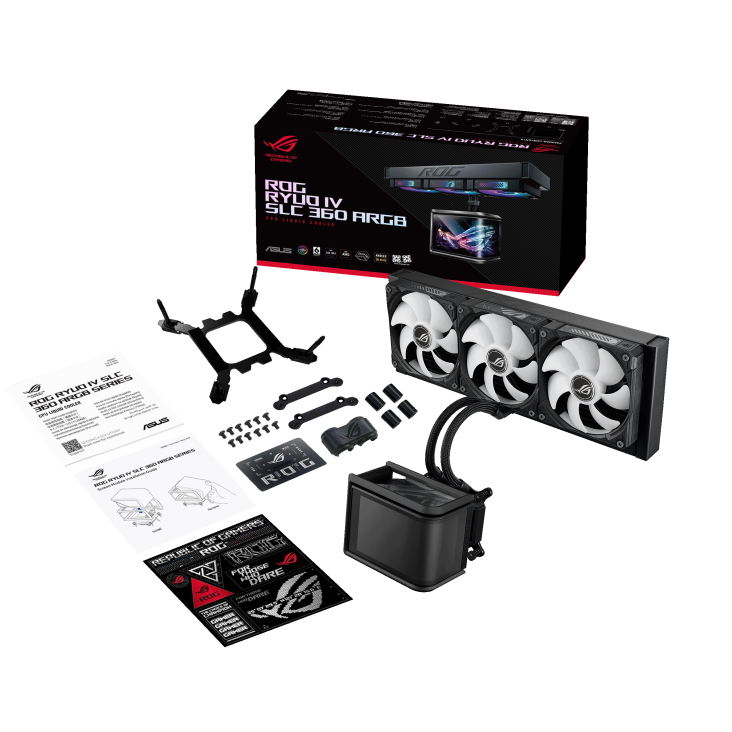 Cooler Liquido Asus ROG Ryuo IV SLC 360 ARGB negro - Imagen 2