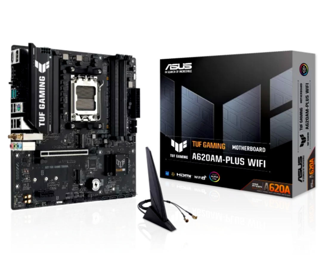 Mother Asus TUF Gaming A620AM-Plus WiFi 6 AM5 - Imagen 3