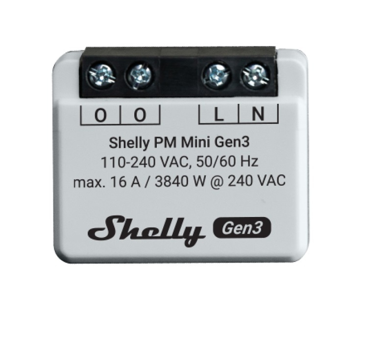 Rele Shelly Mini PM GEN3 Wi-fi - Imagen 3