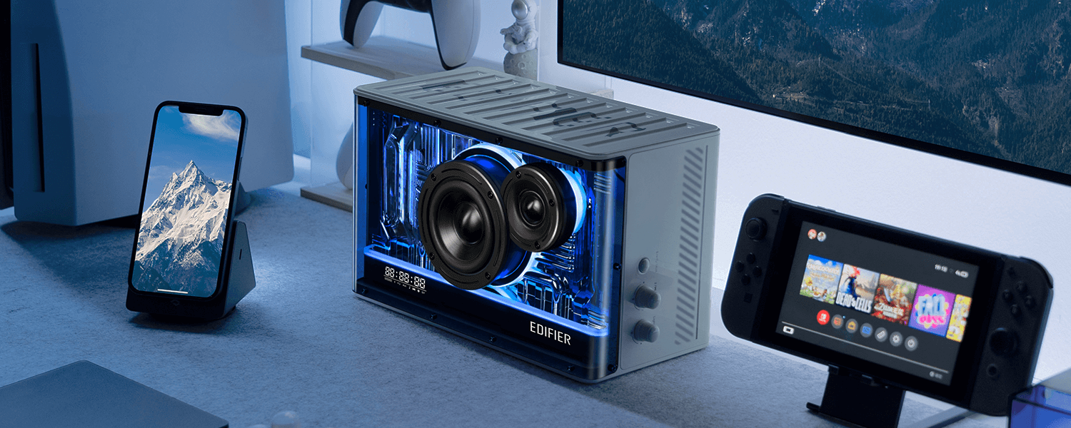 Parlante Edifier QD35 40W Hi-Res Bluetooth Blanco - Imagen 2