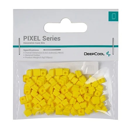 Pines DeepCool Pixel Series Amarillo para personalizar gabinetes - Imagen 3