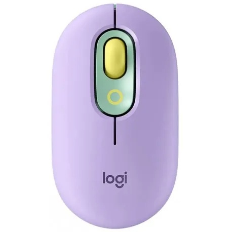 Mouse Logitech POP inalámbrico bluetooth lila - Imagen 2