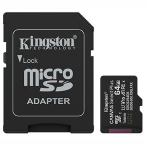 Memoria MicroSD Kingston Select Plus 64GB clase 10