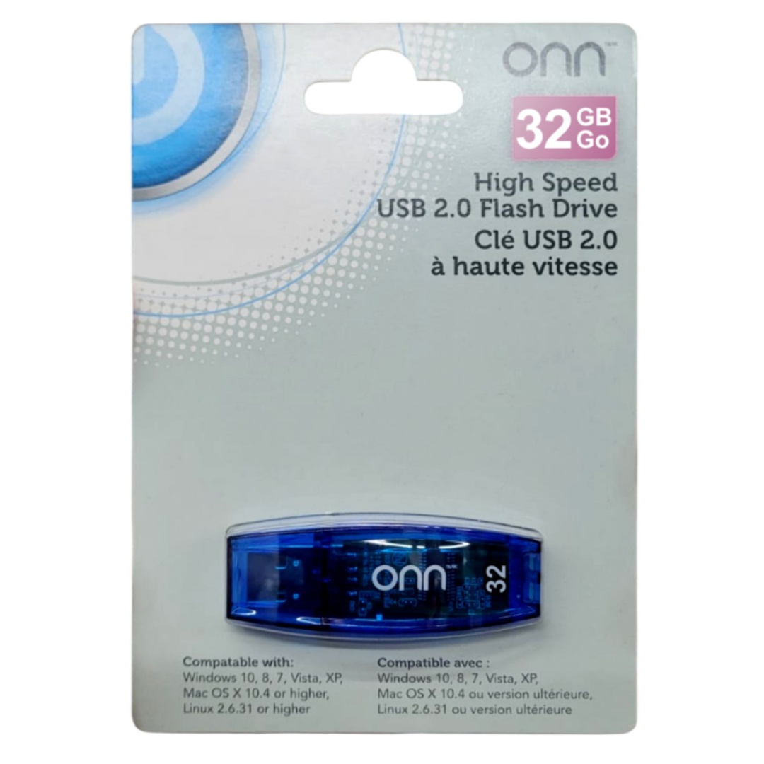 Pendrive Onn 32GB USB 2.0 - Imagen 2