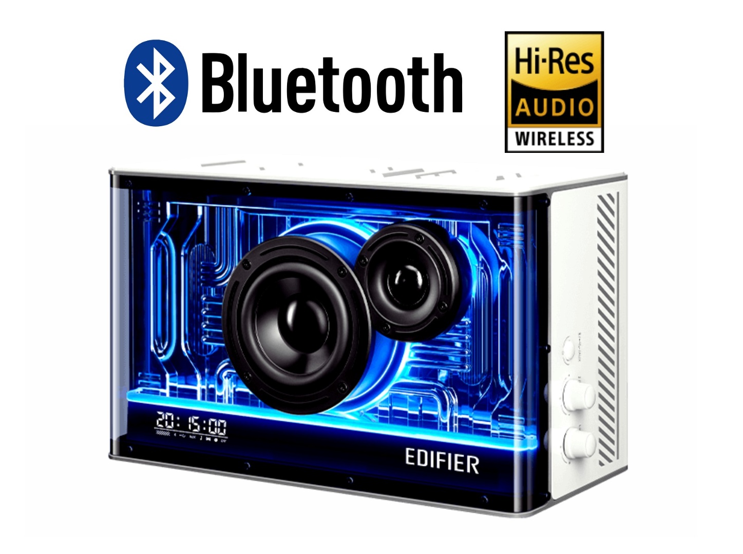 Parlante Edifier QD35 40W Hi-Res Bluetooth Blanco - Imagen 3