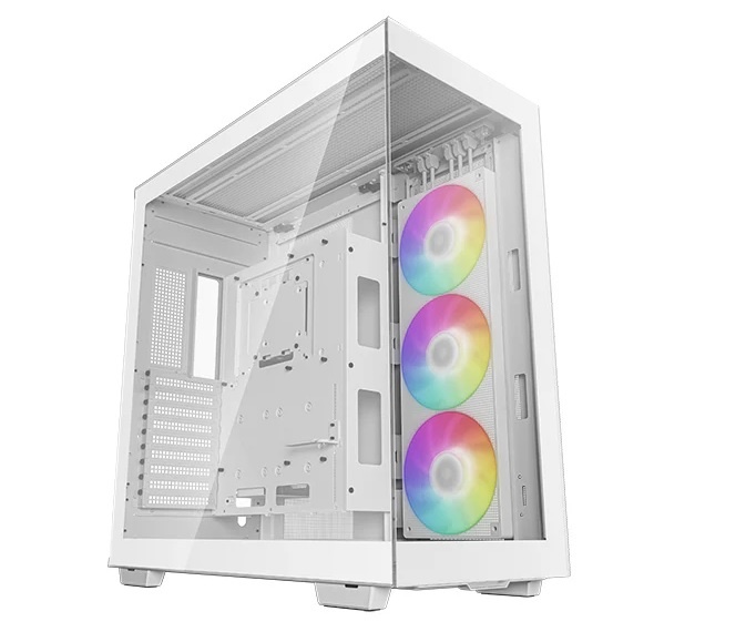 Gabinete DeepCool CH780 WH Panorámico ATX Blanco - Imagen 3