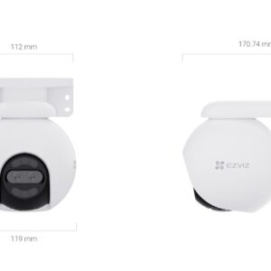 Camara Wifi Ezviz CS-H80x 4K con movimiento