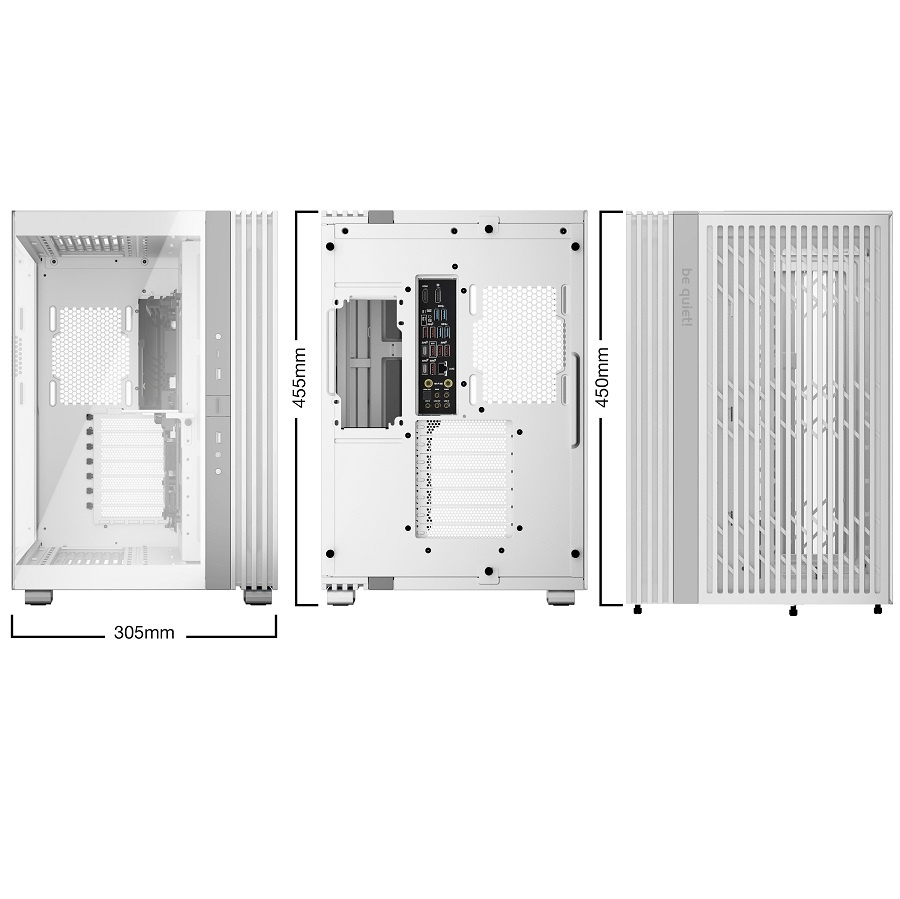 Gabinete be quiet! Light Base 600 DX ATX ARGB Blanco - Imagen 2